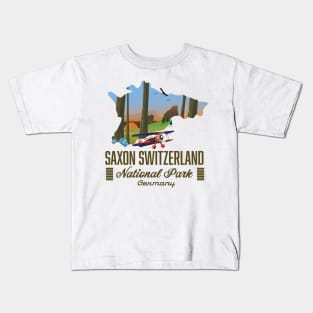 Saxon Switzerland National Park Germany Kids T-Shirt